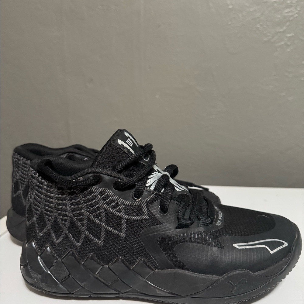 Kids Black Lamelo Basketball Shoes